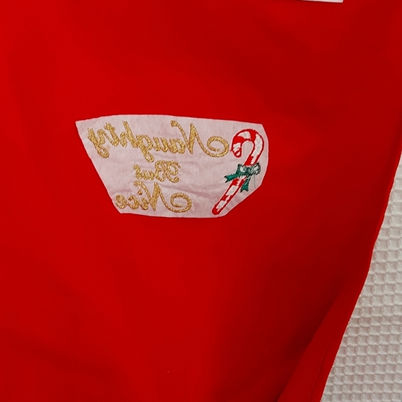 NWT Christmas Naughty but Nice Apron - Picture 5 of 8